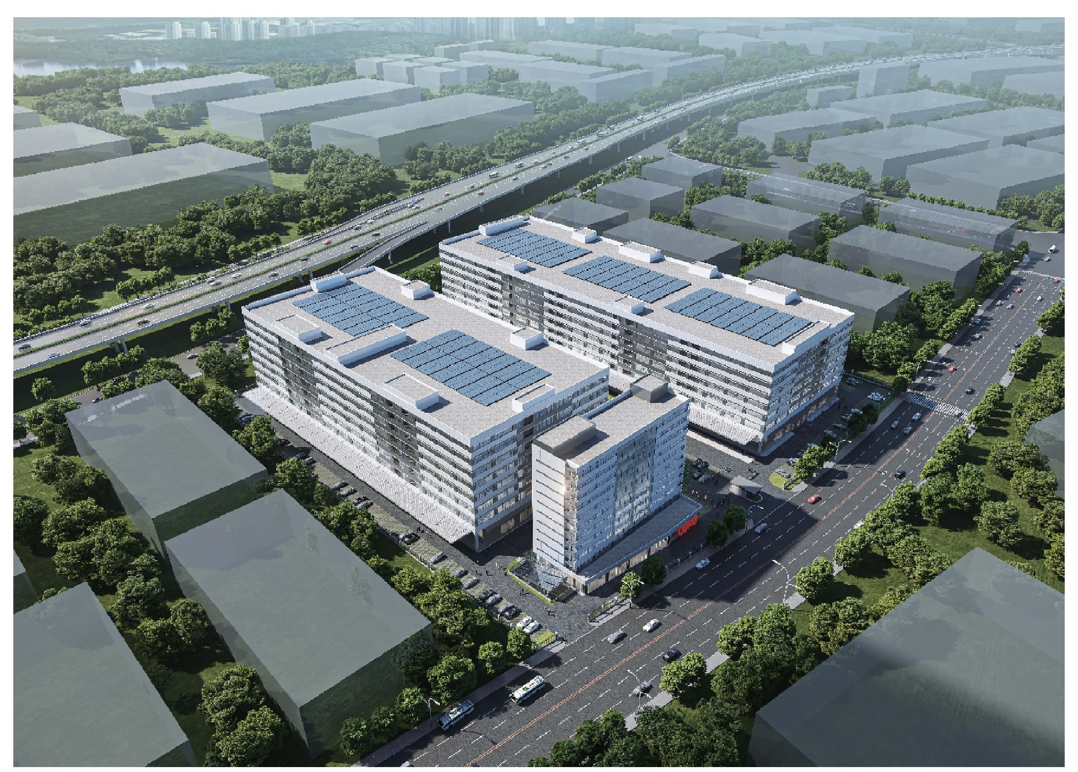 义乌国际陆港物流园1-98#地块由莱供应链基地项目